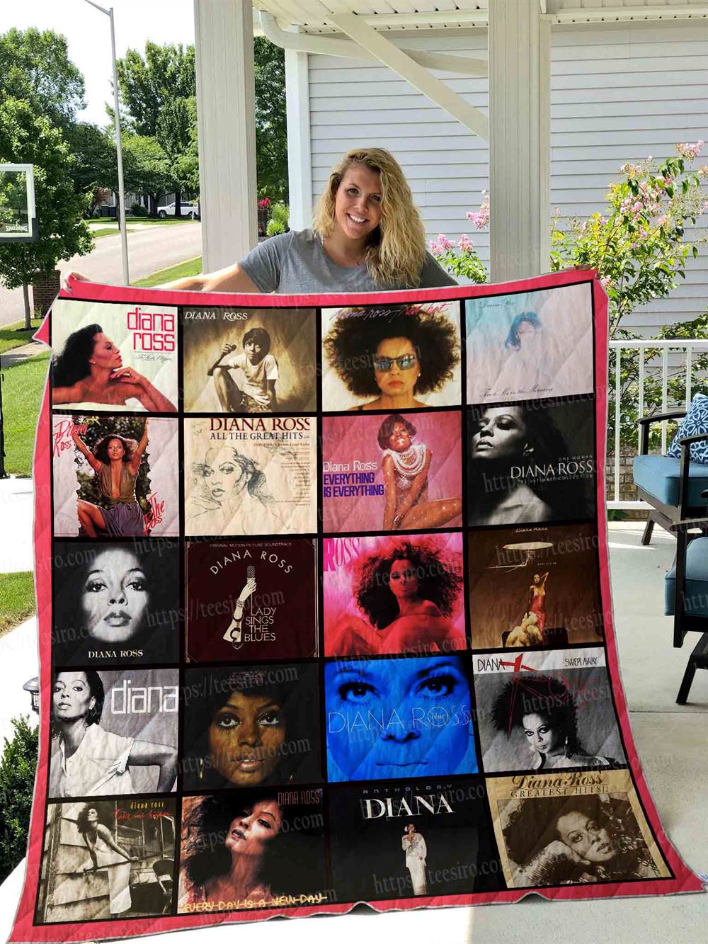 Diana Ross Quilt Blanket 01