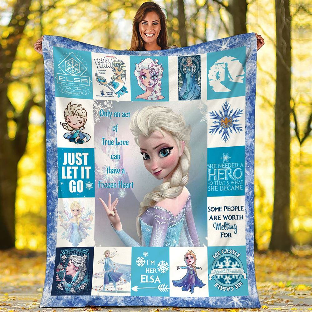 Disney Frozen Fleece Blanket Frozen Elsa Throw Blanket For Bed Couch Sofa Christmas Gifts