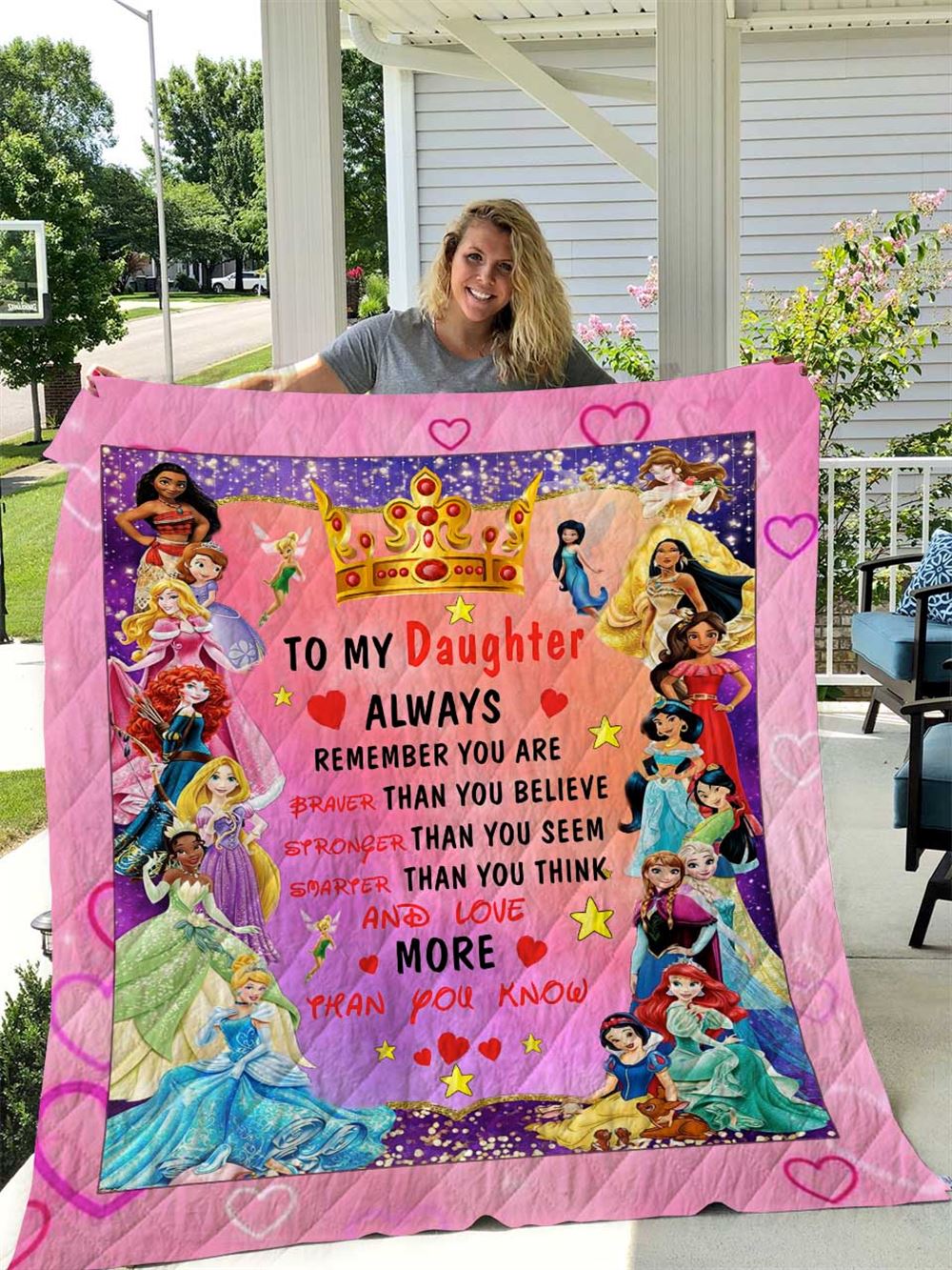 Disney Princess Quilt Blanket I1d2