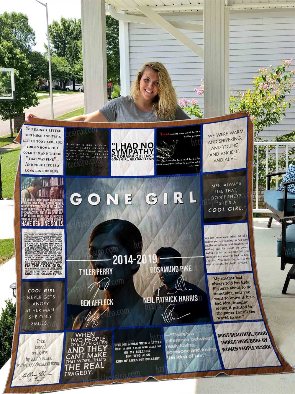 Gone Girl Quilt Blanket 01