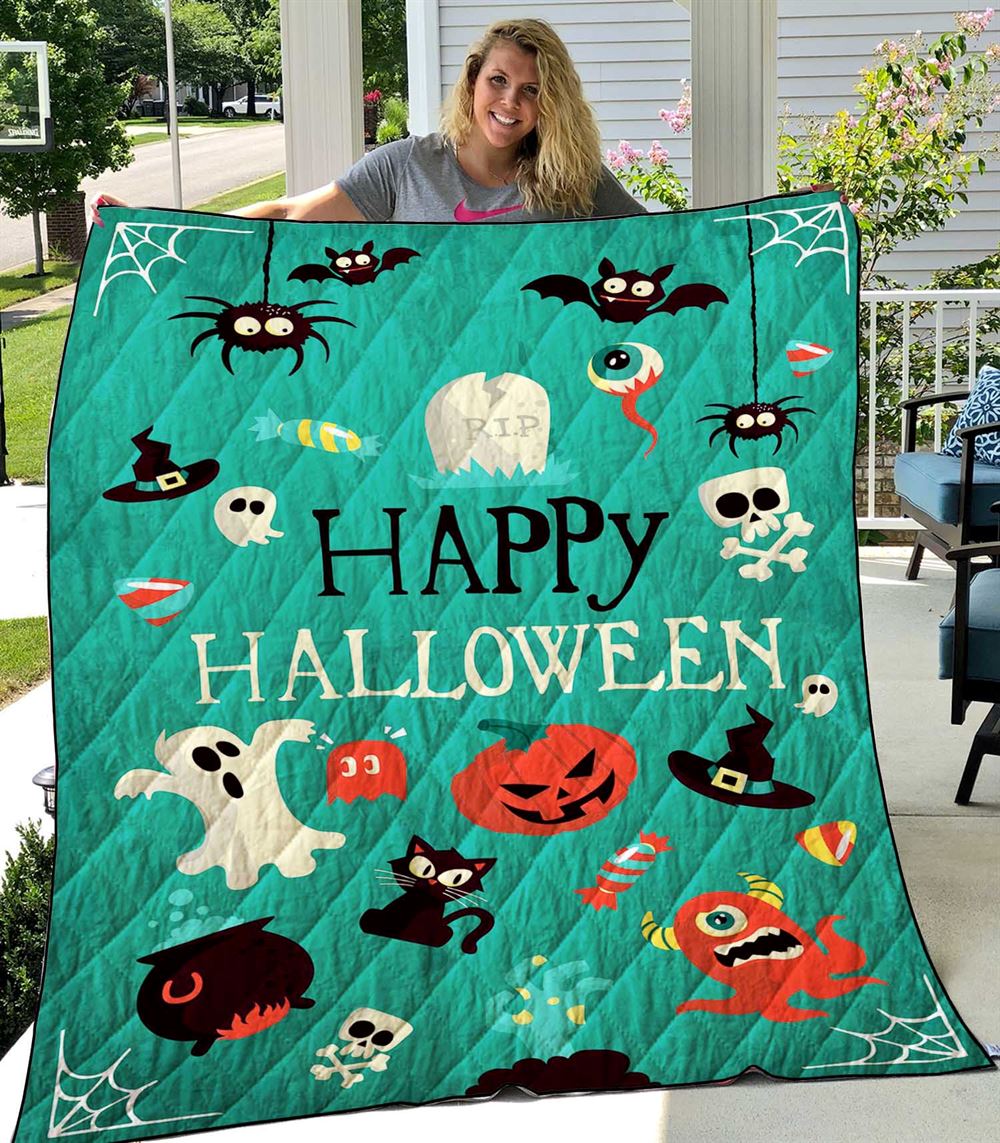 Happy Halloween Quilt-0489