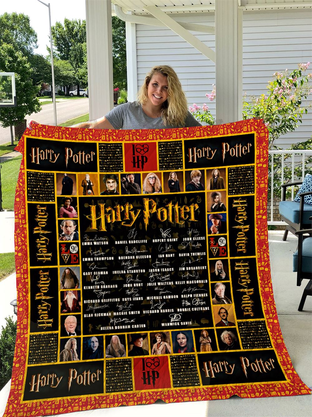 Harry Potter Quilt Blanket I1d1
