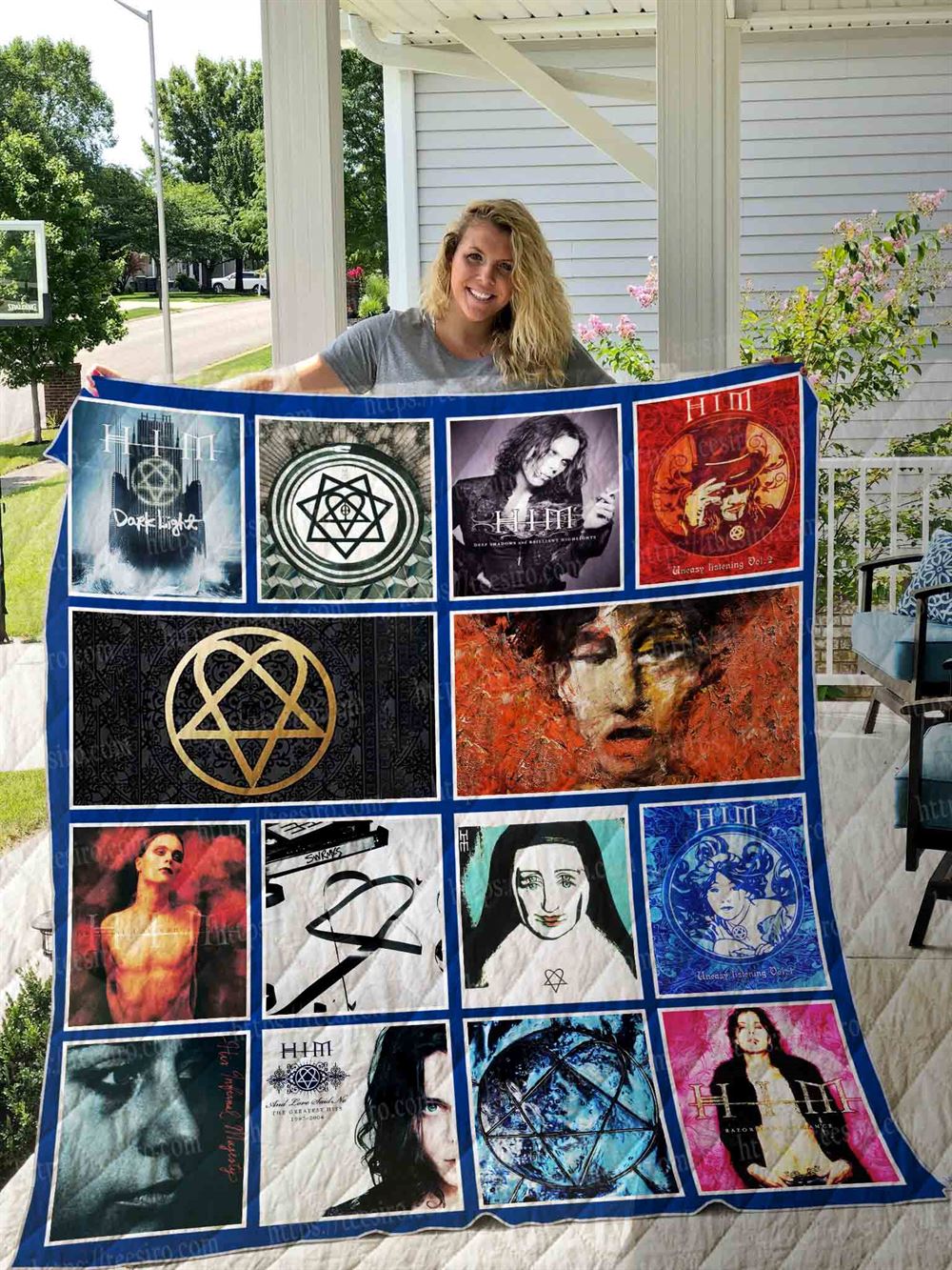 Him Band Quilt Blanket 01