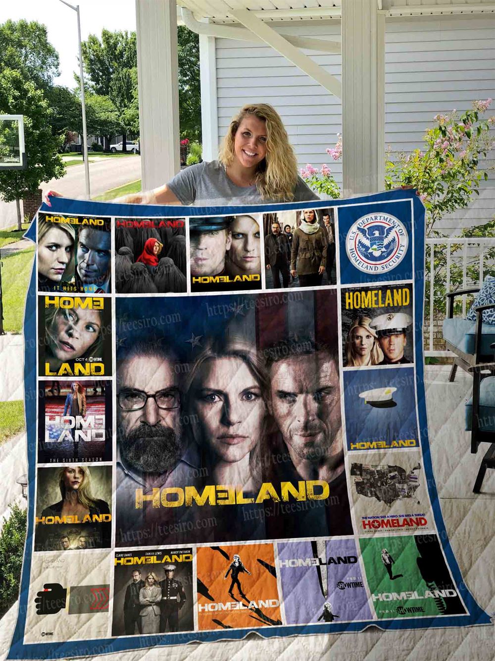 Homeland Quilt Blanket 01