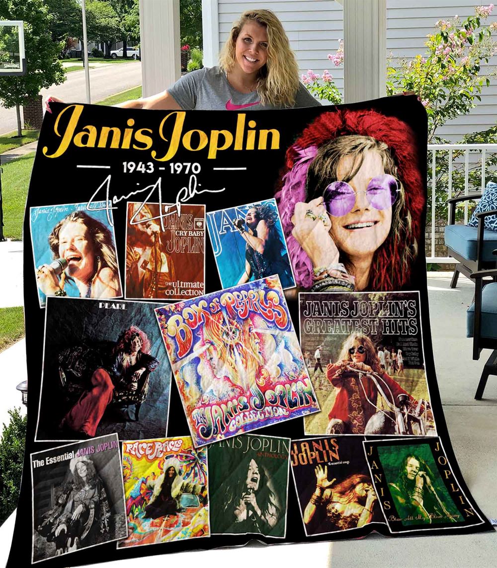 Janis Joplin Vr1 New Quilt 1809