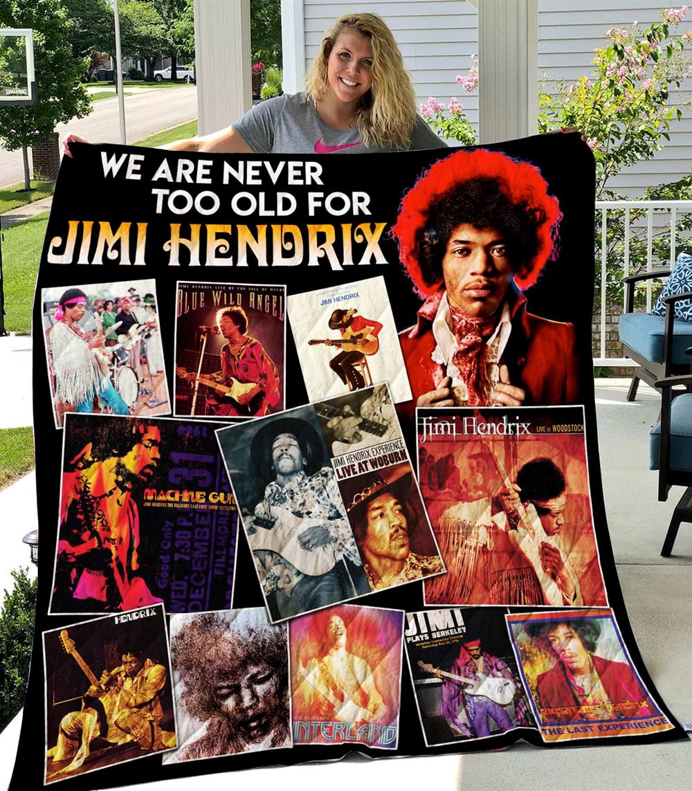 Jimi Hendrix New Quilt 1809