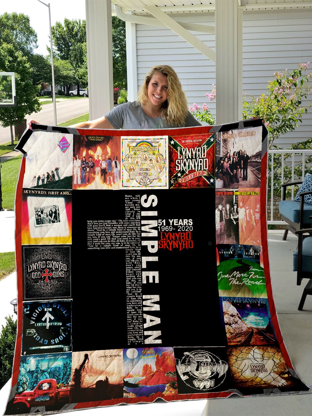 Lynyrd Skynyrd Quilt