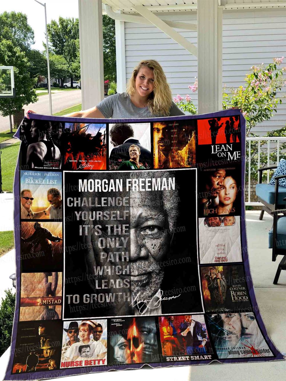 Morgan Freeman Quilt Blanket 01