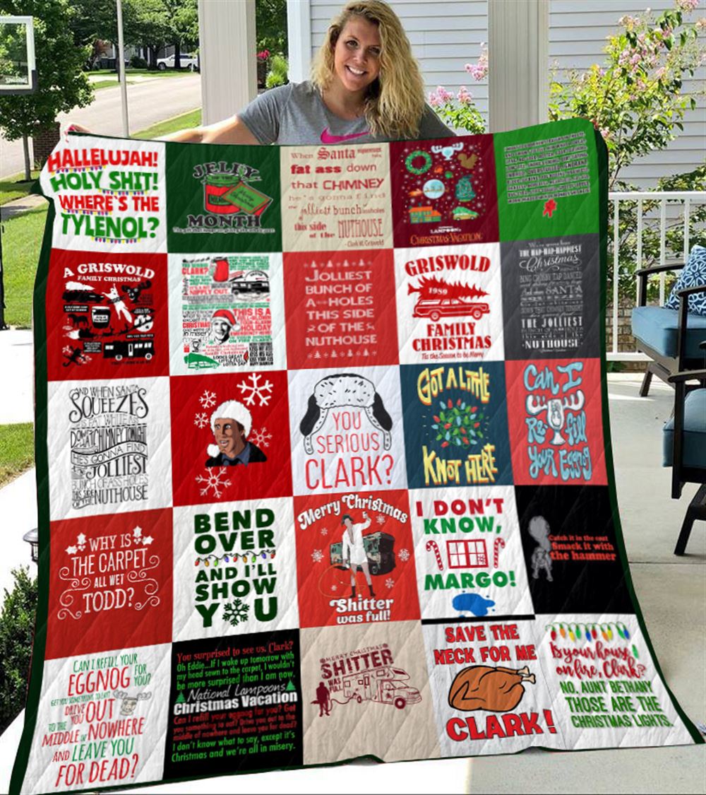 National Lampoons Christmas Vacation Quilt Blanket 022