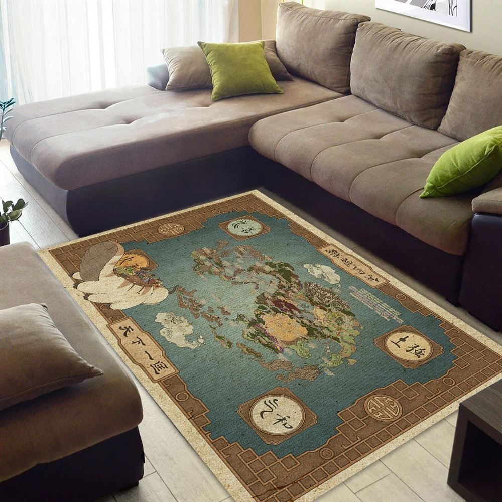 Airbender Map Area Limited Edition Rug