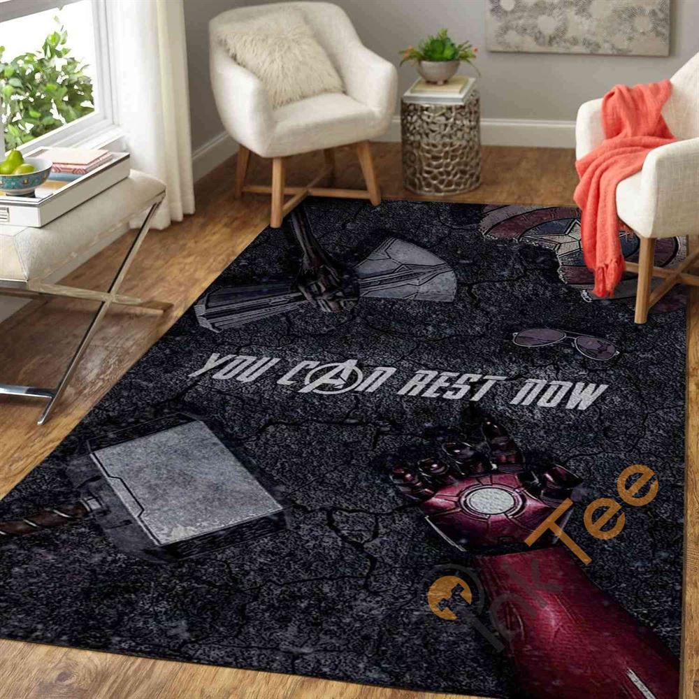 Avengers End Game Area Rug