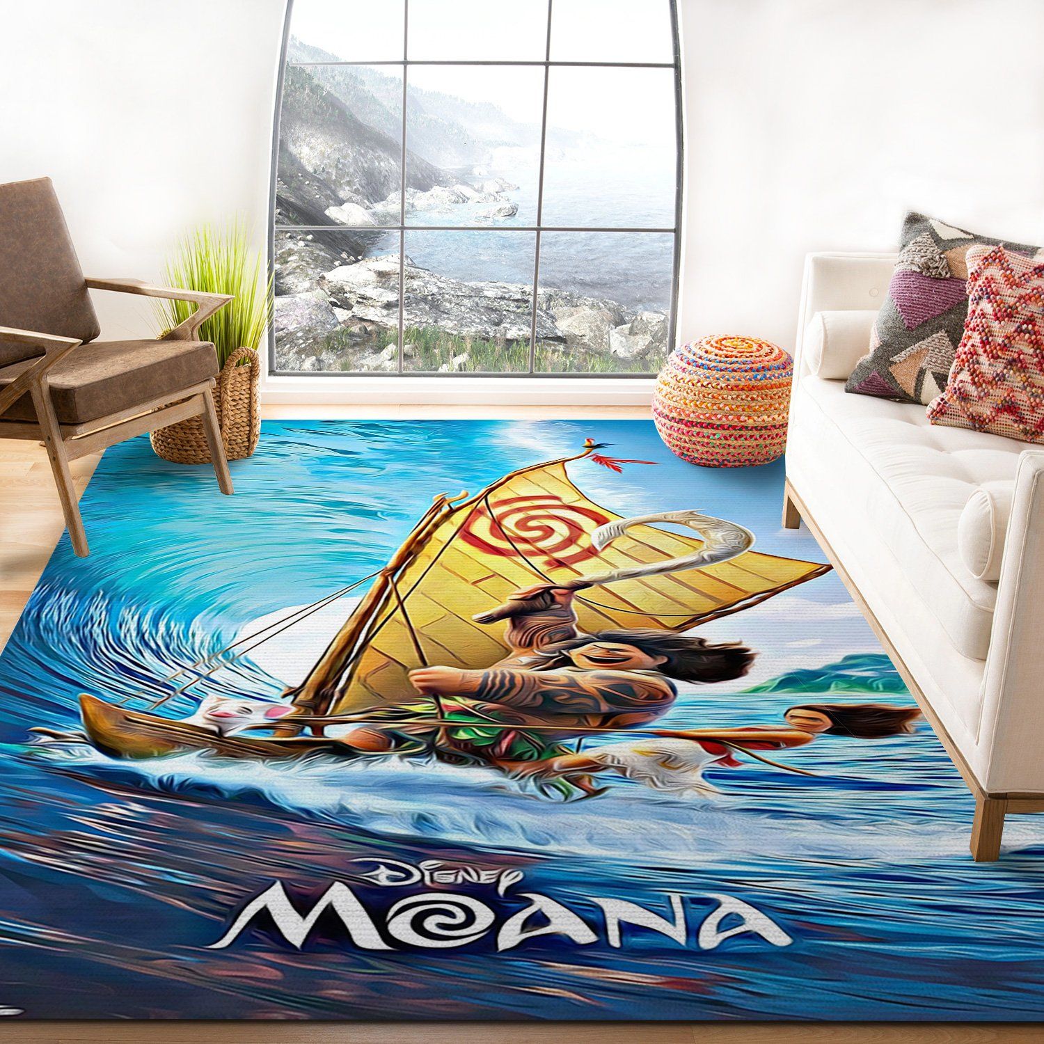 Disney Moana Carpet Custom Size And Printing