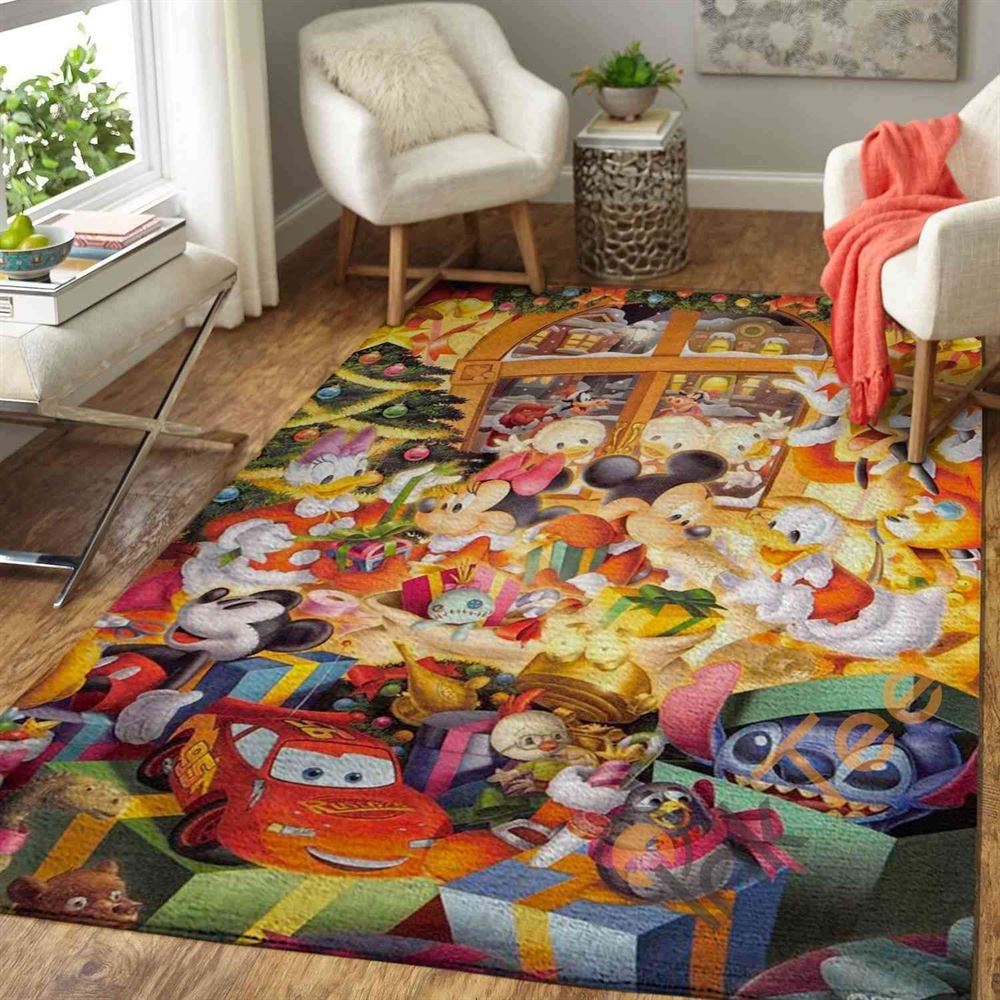 Disneys Christmas Area Rug