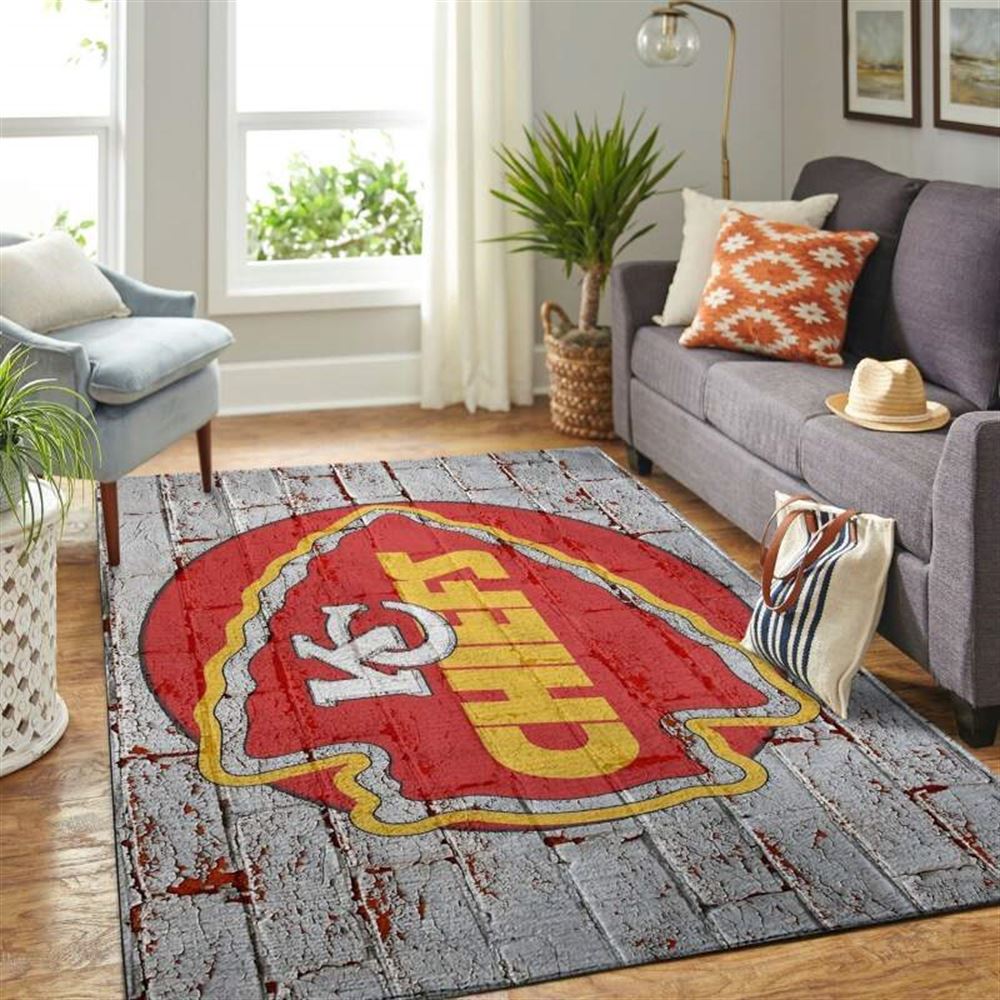 Kansas City Chiefs Living Room Area Rug