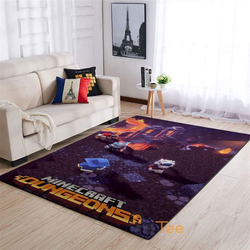 Minecraft Dungeons3 Area Rug