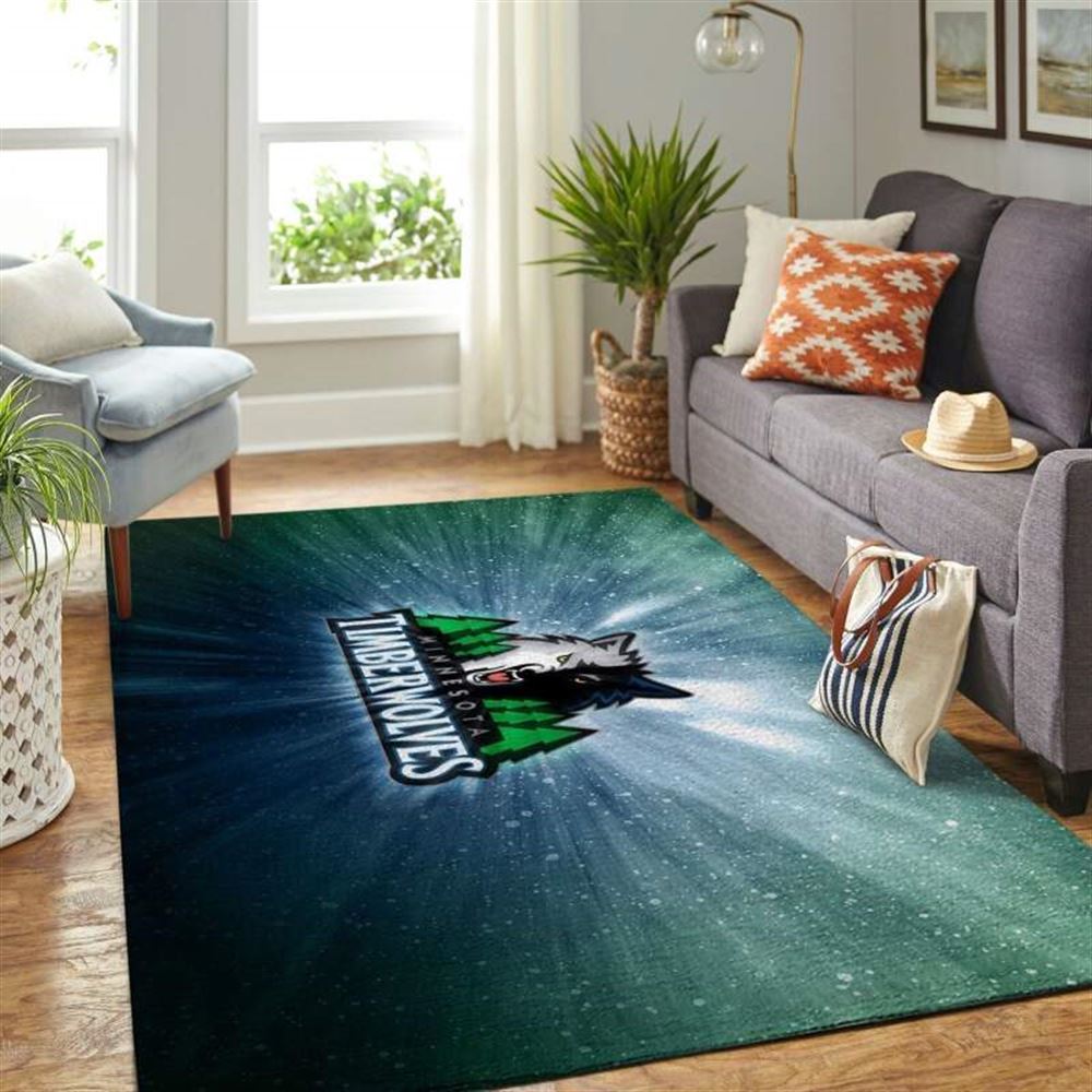 Minnesota Timberwolves Living Room Area Rug