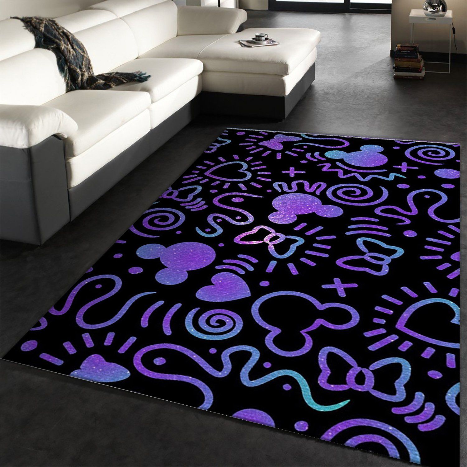 Minnie Mouse Rug Custom Size And Printing