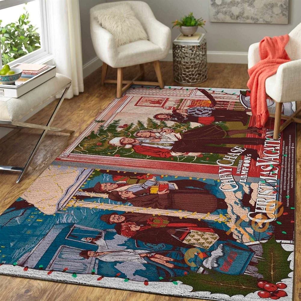 National Lampoons Christmas Vacation Area Rug