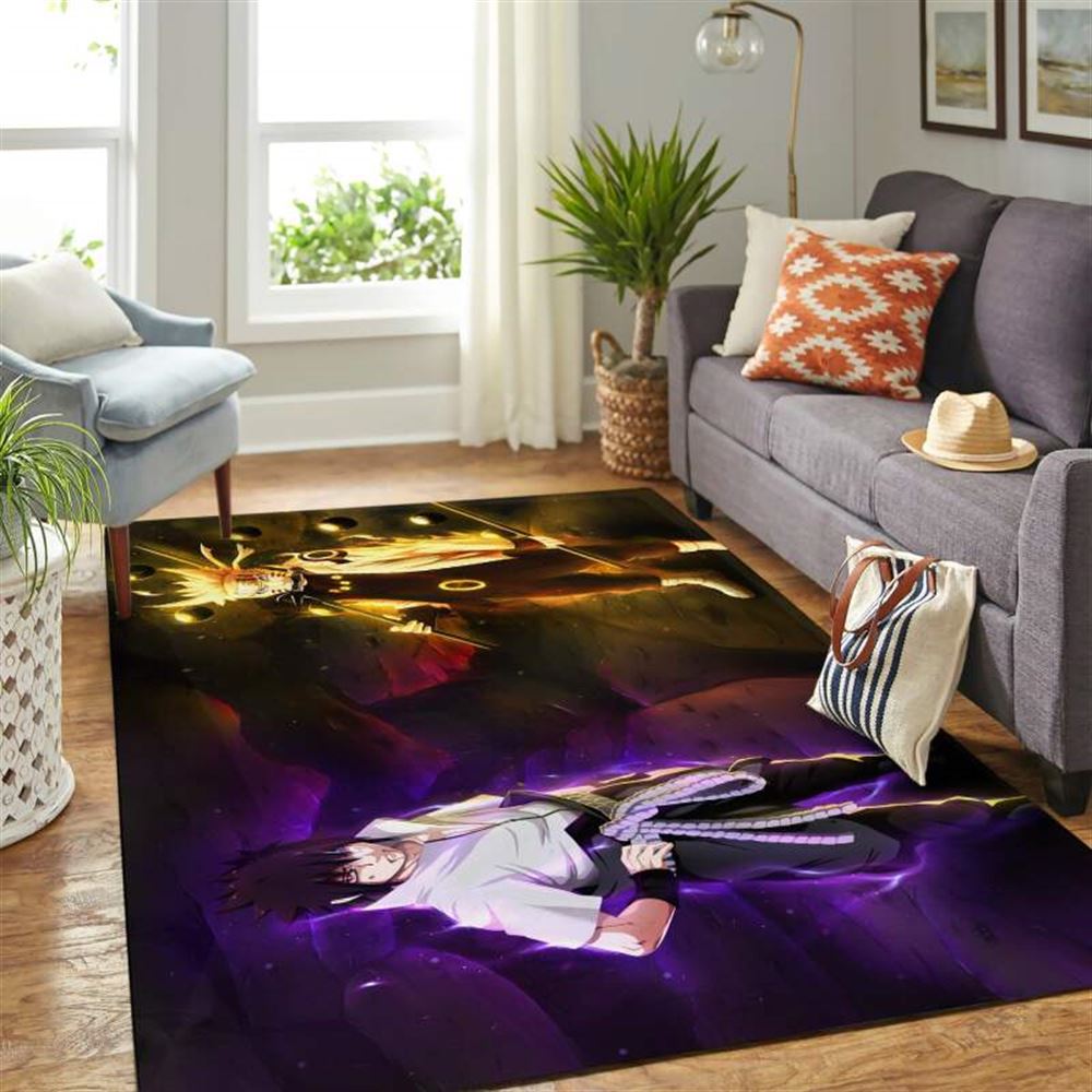 Sasuke Naruto Carpet Rug