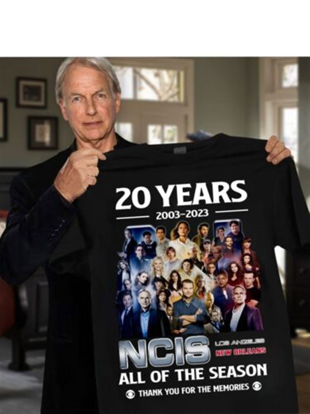 20 Years 2003-2023 Ncis Los Angeles New Orleans All Of The Season T-shirt