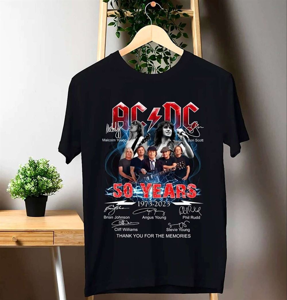 50 Years Anniversary 1973-2023 Thank You For The Memories T Shirt