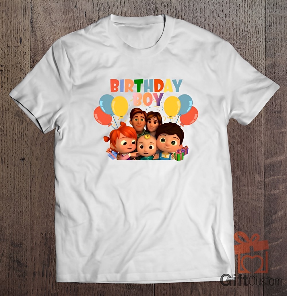 Birthday Boy Cocomelon Shirts Family Matching Shirts