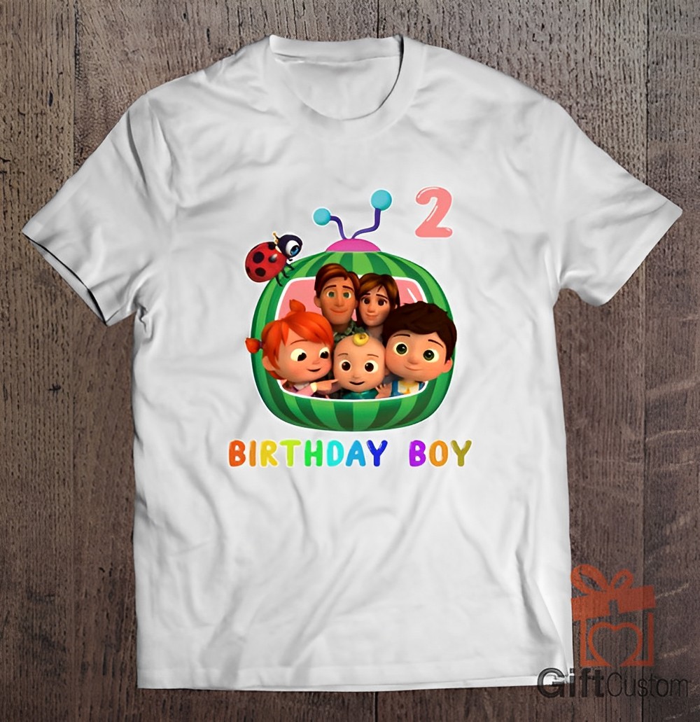 Birthday Shirts For Cocomelon 2nd Birthday