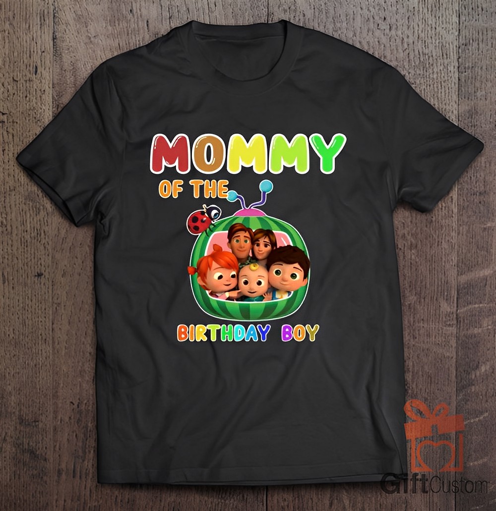 Birthday Shirts For Cocomelon Birthday Party Mommy