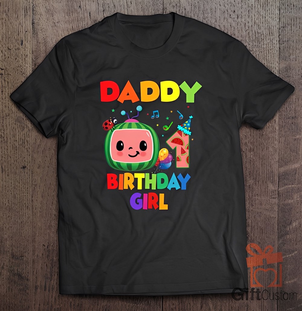 Cocomelon Birthday Cocomelon Party Family Matching Shirt Daddy