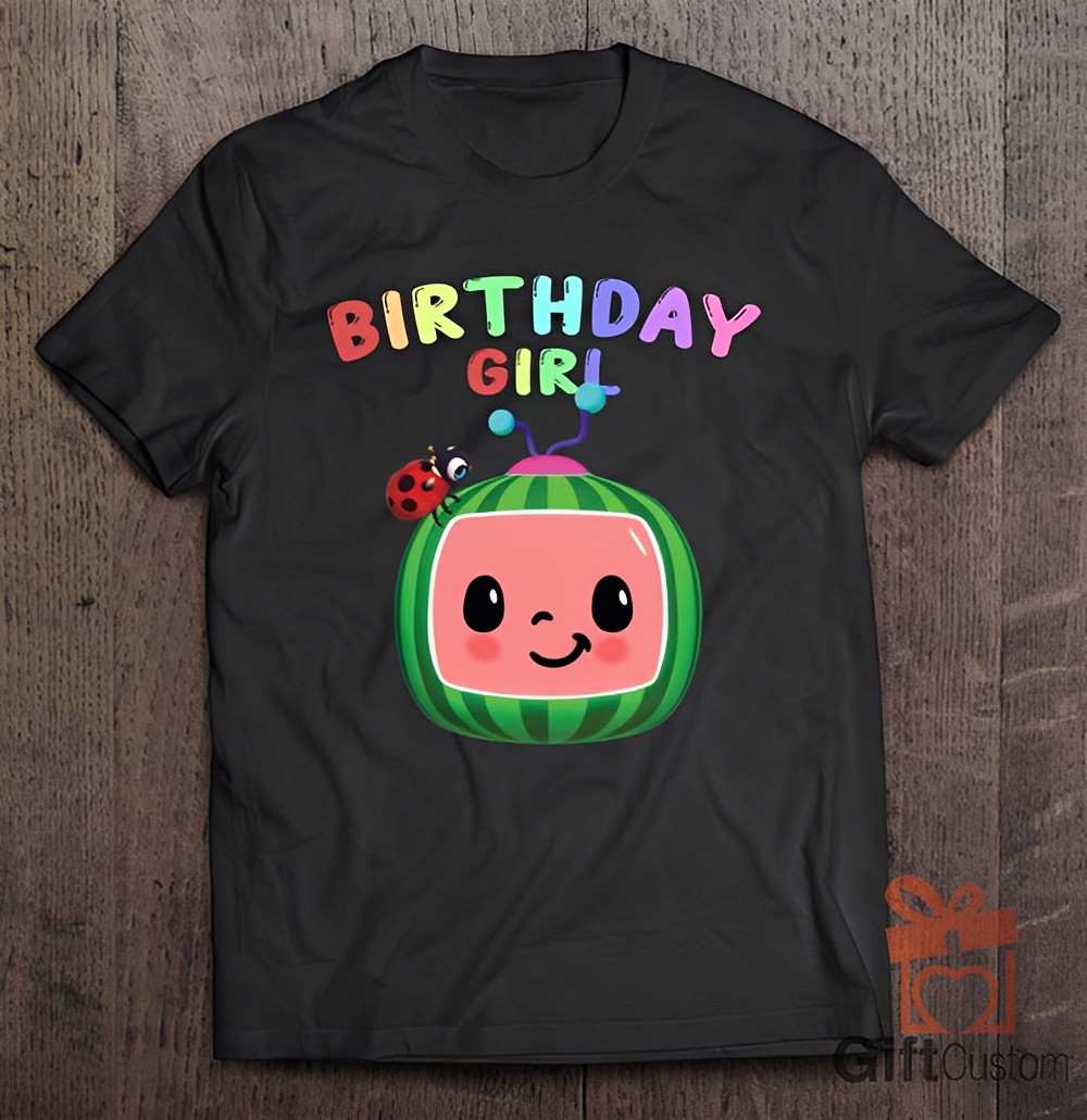 Cocomelon Birthday Girl Family Matching Shirt