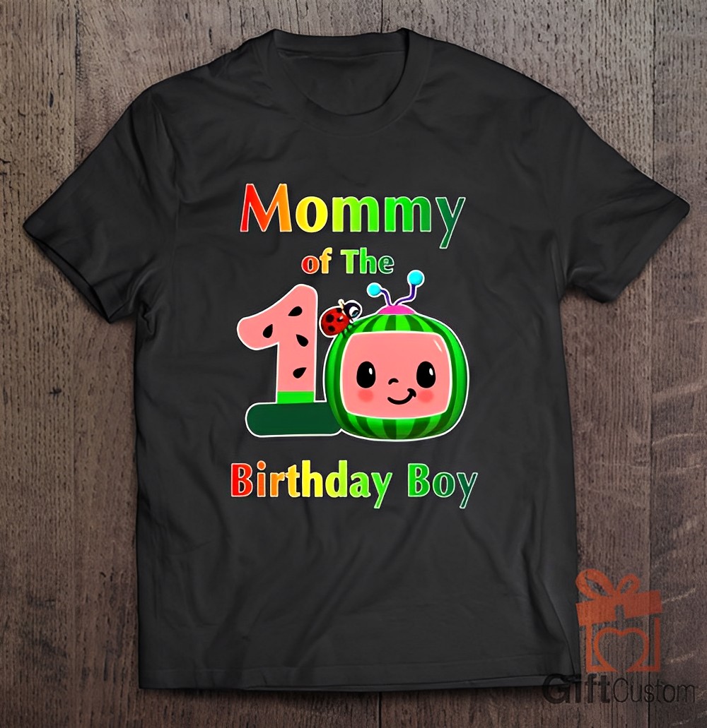 Cocomelon Birthday Nursery Sing A Long Cartoon Show Characters Family Mommy Shirts