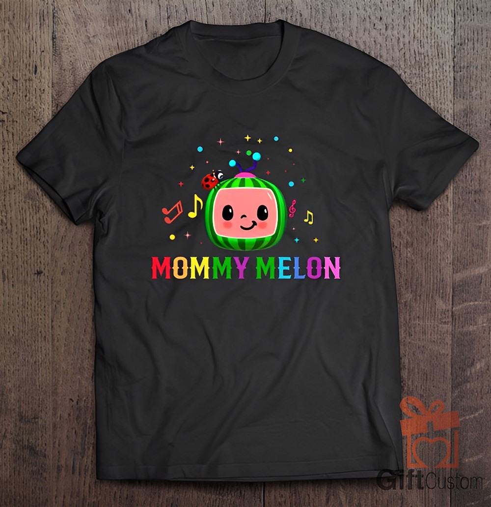 Cocomelon Mom Mommy Melon Shirt Mothers Day Gift Family Matching