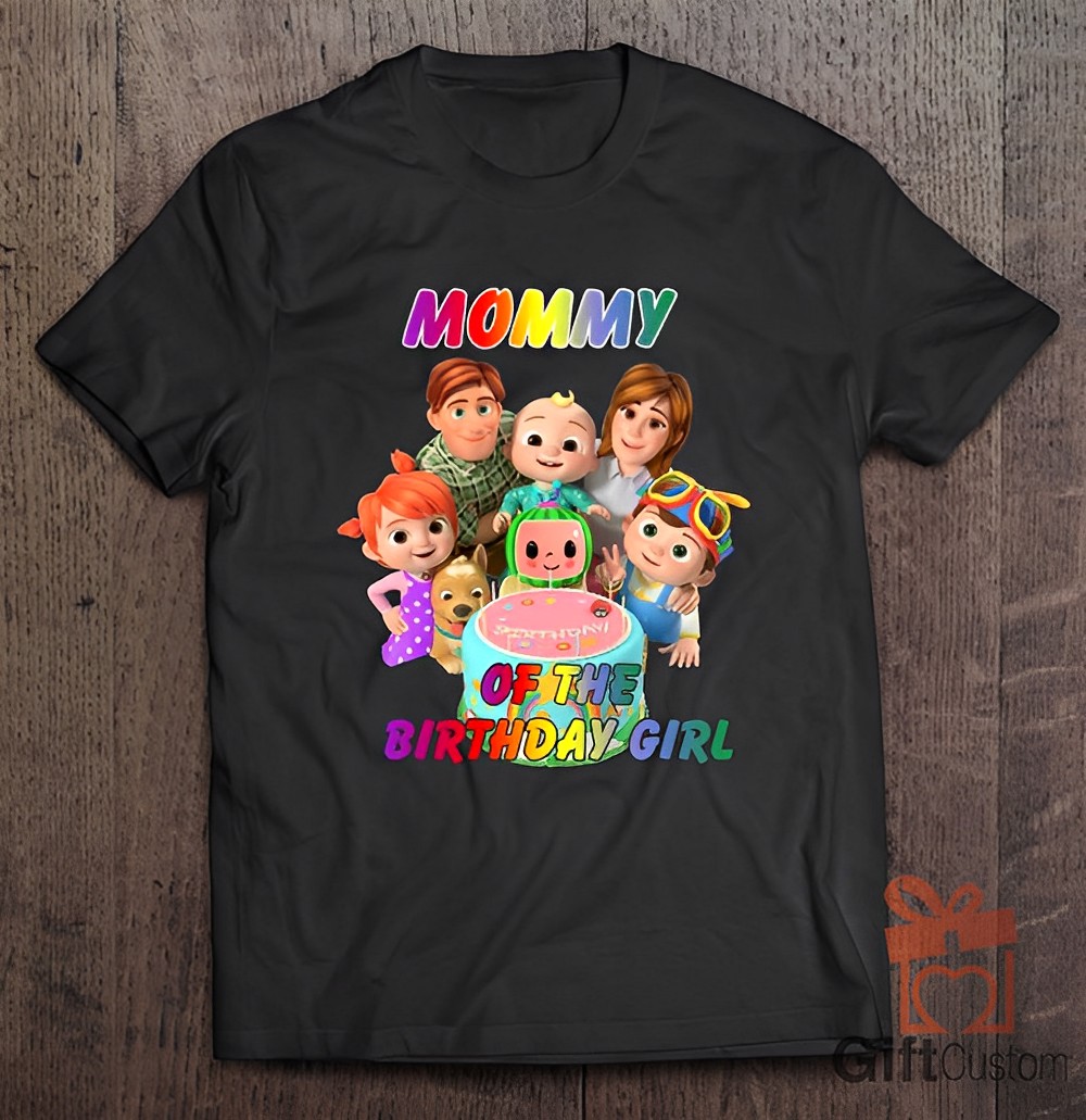 Mommy Of The Birthday Girl Cocomelon Family Family Matching Shirts