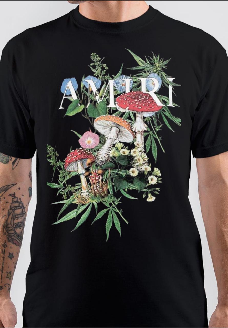 Amiri-t-shirt Short-sleeve Slaytor Graphic Tee