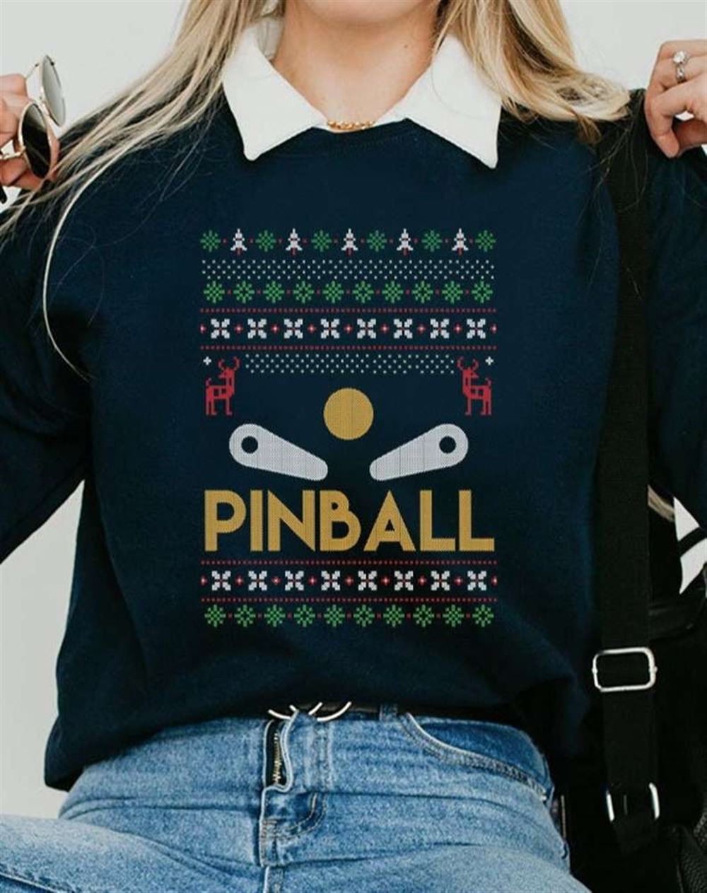 Arcade Pinball Video Game Design Shirt