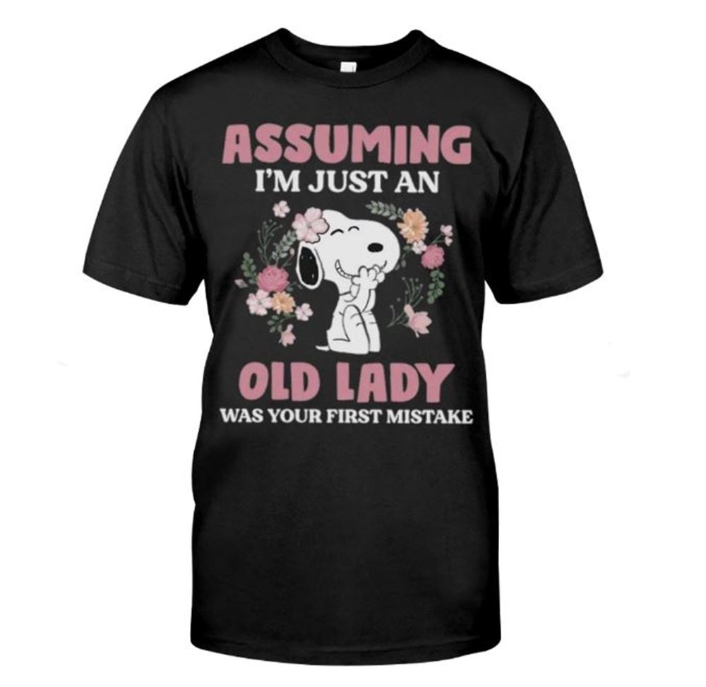 Assuming Im Just An Old Lady Classic T-shirt