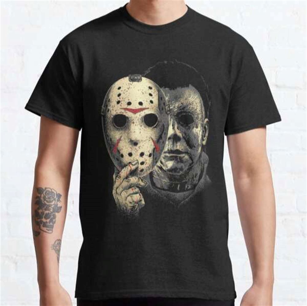 Behind The Mask Michael Myers Halloween Costume T-shirt