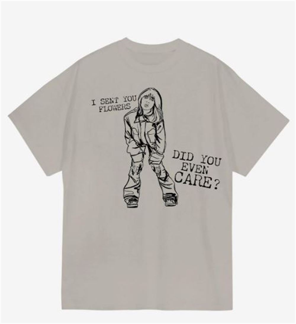 Billie Eilish Lost Cause Lyrics T-shirt Top Big T Shirt Billie Eilish