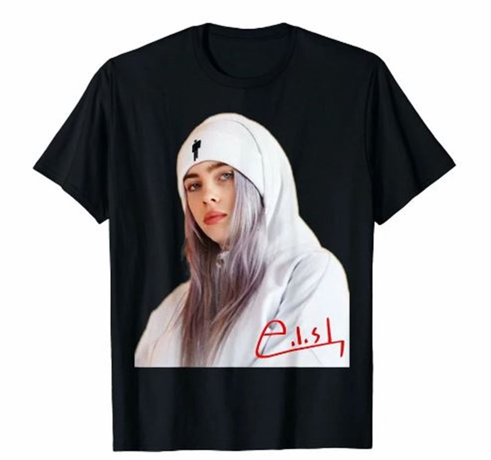 Billie Eilish T-shirt Voor Mannen Vrouwen Fan Gift Tee Shirt Big Tall