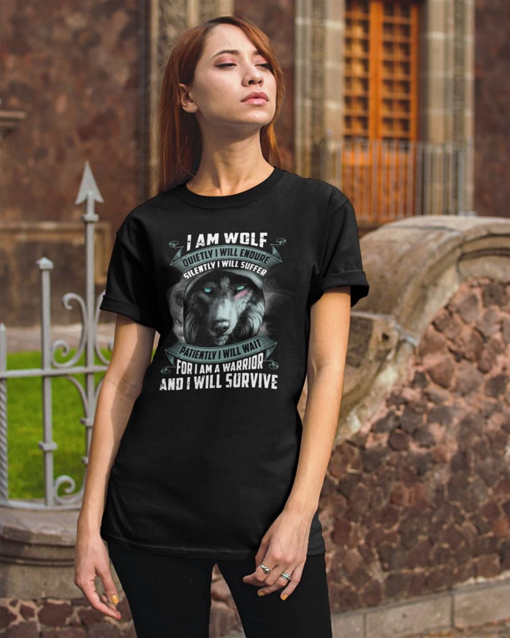 Black Wolf Shadows Shirt Gift For Wolf Lovers Wolf Classic T Shirt