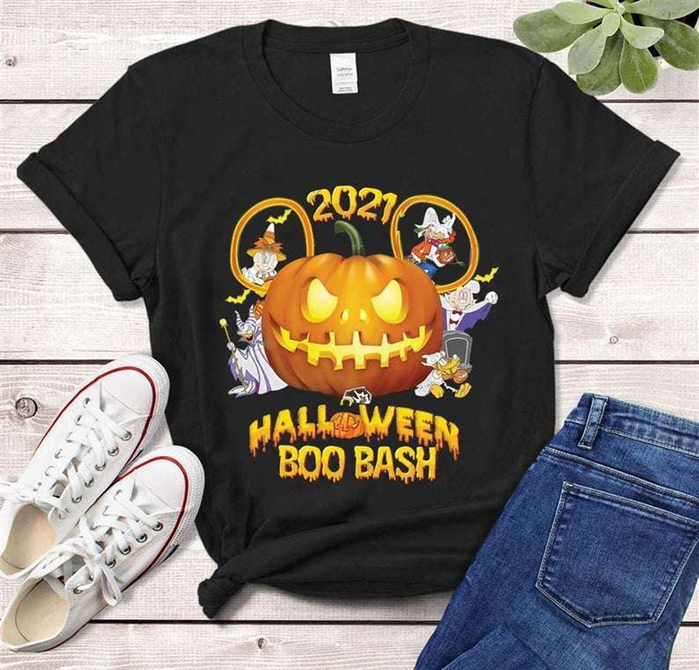 Boo Bash Disney Halloween Pumpkin Unisex T Shirt