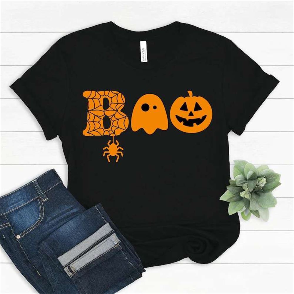 Boo Happy Halloween Shirt