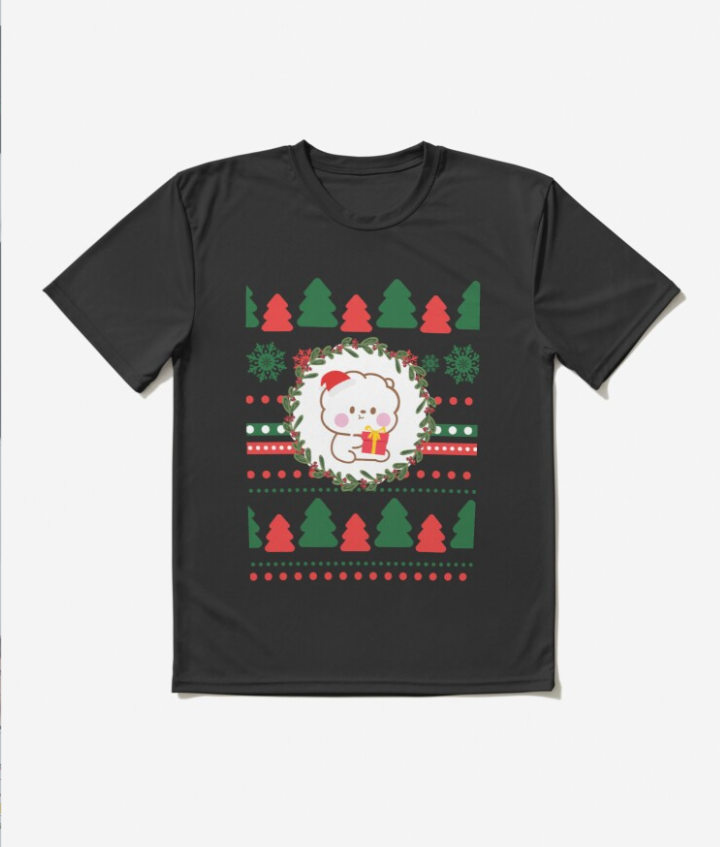 Christmas Bt21 - Cute Bts Cartoon Character Superstar Jin Bias Essential T-shirt