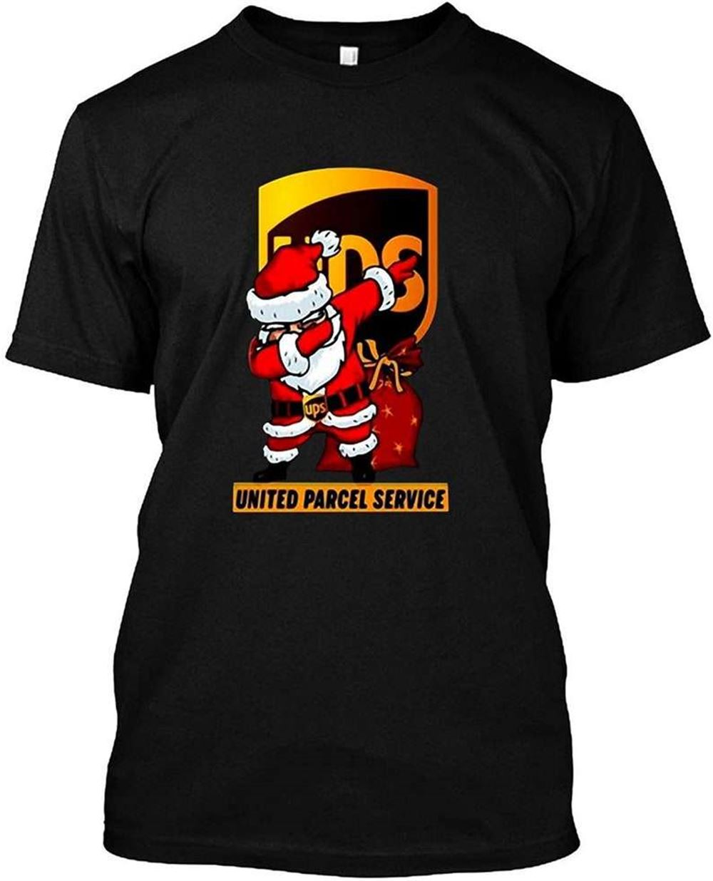 Dabbing Santa United Parcel Service Shirt