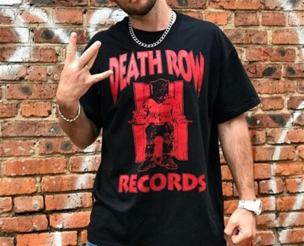 Death Row Records Logo Asap Tupac 2pac West Coast Unisex T-shirt