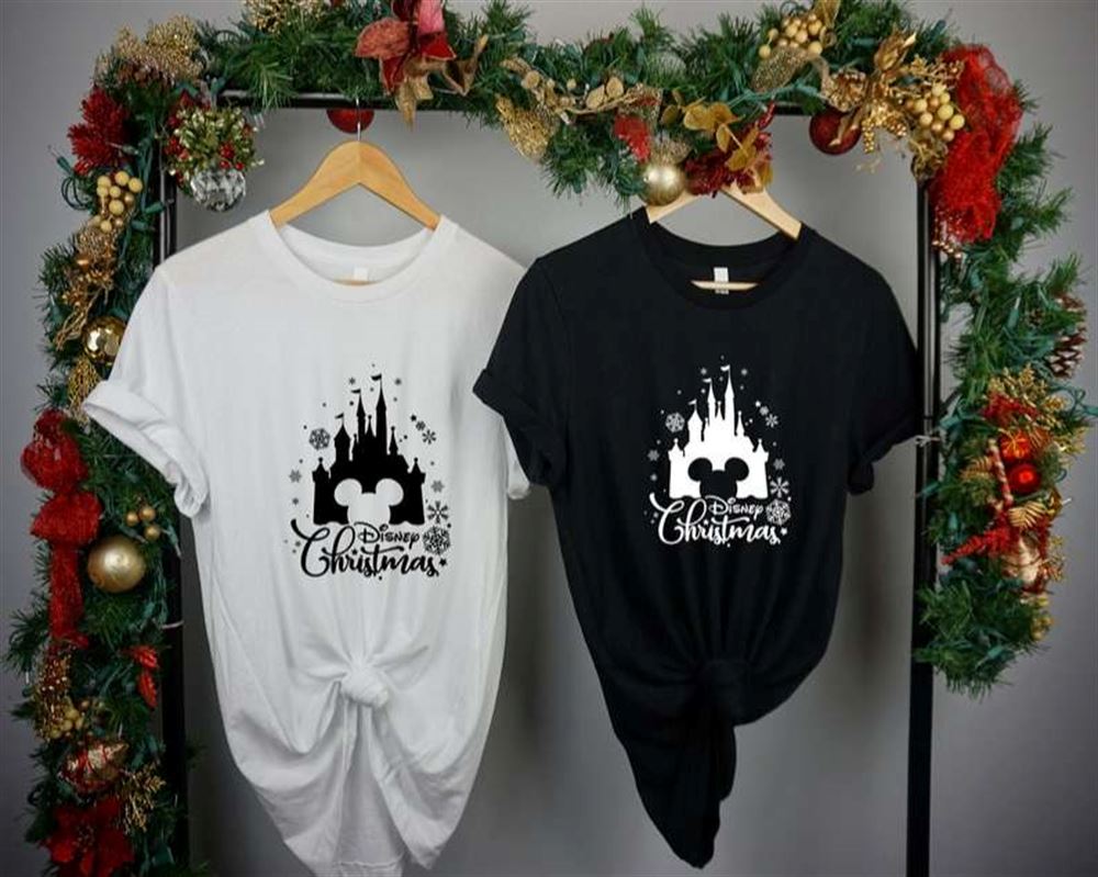 Disney Castle Christmas Disney 2022disney Vacation 2022disney Family T-shirt