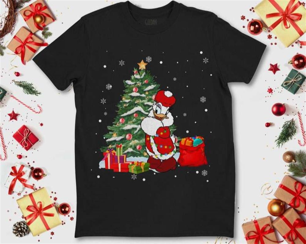 Disney Daisy Duck Xmas Tree Christmas T Shirt