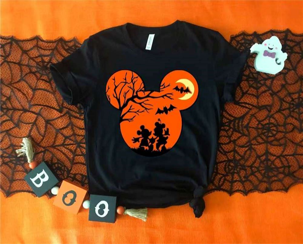 Disney Halloween Halloween Mickey Ears Unisex T-shirt