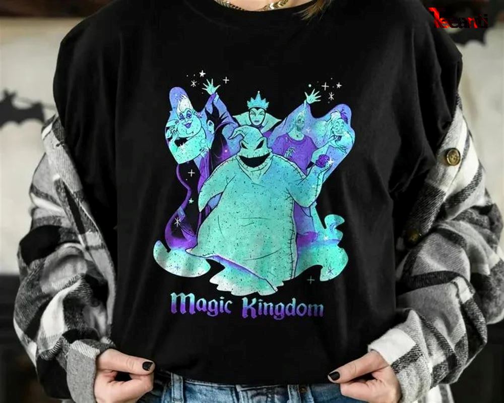 Disney Magic Kingdom Villains After Hours 2022 Oogie Boogie Halloween T-shirt