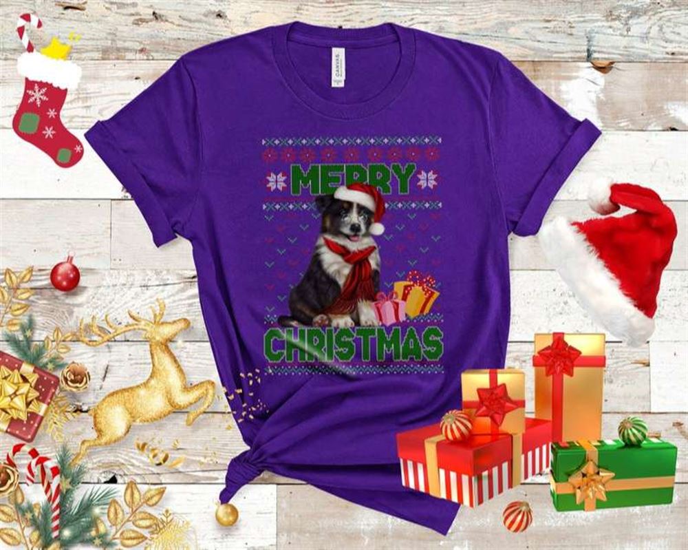 Dog Lover Costume Santa Lights Hat Snowman Xmas Tree T-shirt